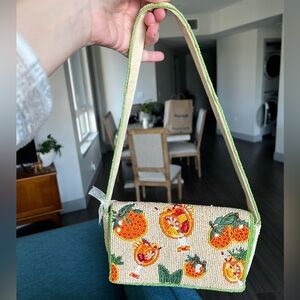 VIRAL NWT Aperol Spritz Beaded Bag